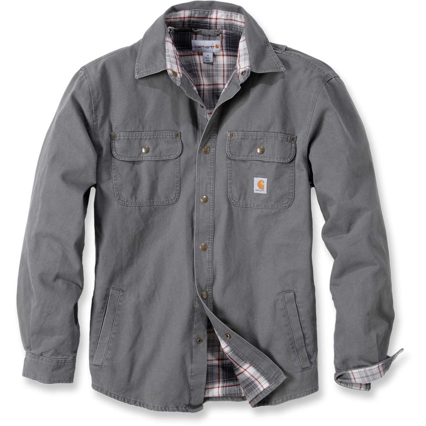 100590 Weathered Canvas Shirt Jacket | Köp Carhartt