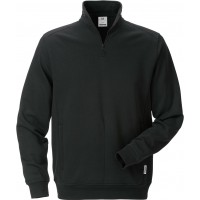Sweatshirt med kort dragkedja 7607 SM