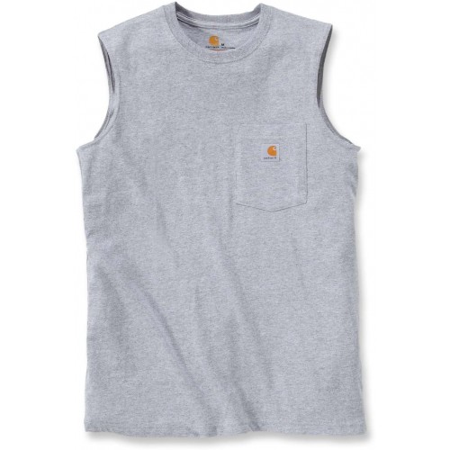 Workwear Pocket Sleeveless T-Shirt