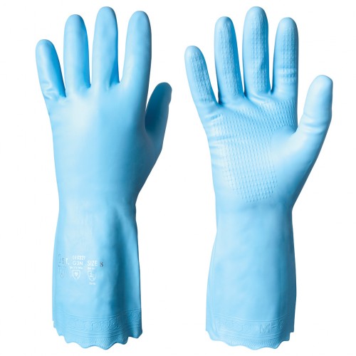 Kemikalieresistenta handskar i vinyl 12 par