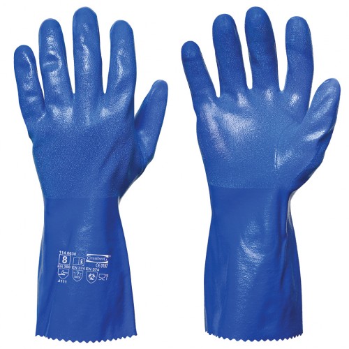 Kemikalieresistenta handskar i nitril 10 par