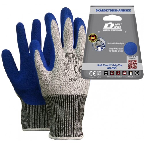 Soft Touch® Grip Tec butiksförpackad 12 par