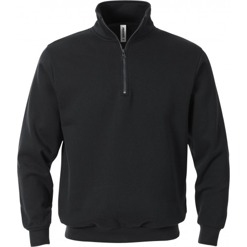 Acode sweatshirt med kort dragkedja 1737 SWB