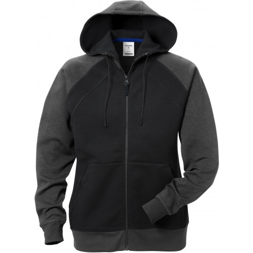 Acode sweatshirt-jacka med huva 1760 DF, dam