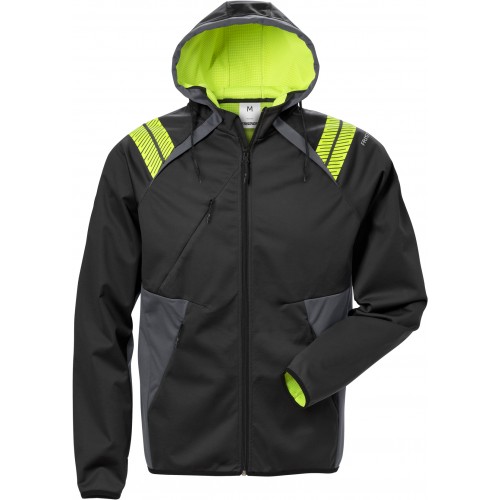 Softshell-jacka med huva 7461 BON