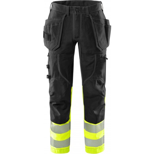 Varsel hantverkarbyxa stretch 2608 FASG, klass 1