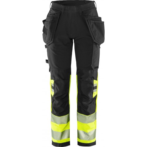 Varsel Green Hantverkarbyxa Stretch 2663 Gstp Klass 1, Dam