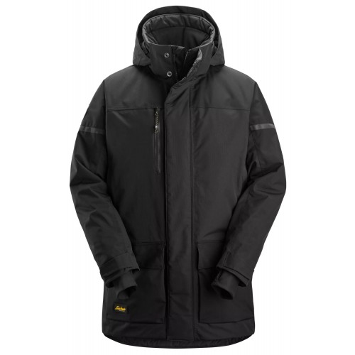 Vattentät fodrad parkas
