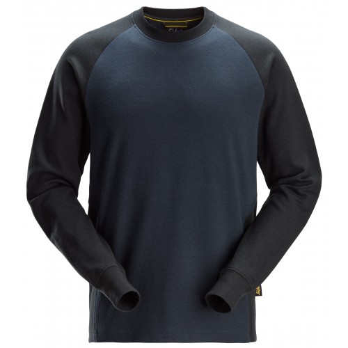 Tvåfärgad sweatshirt