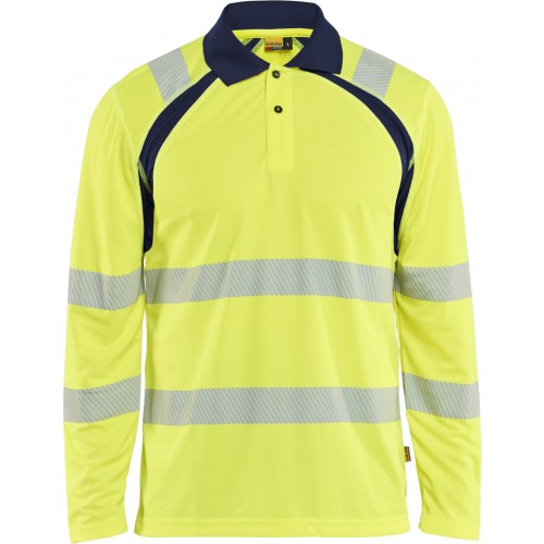 3598 UV-skyddad långärmad pikétröja varsel