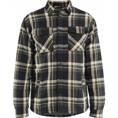 4704 Pilefodrad flanellskjorta