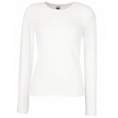 Lady-fit Long Sleeve Crew Neck T