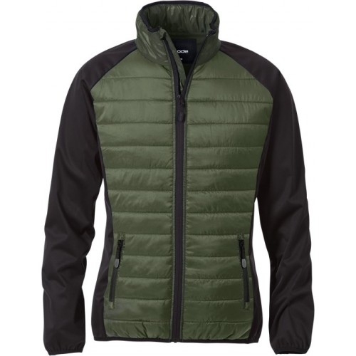 Acode quiltad jacka med softshell 1488 SCQ, dam