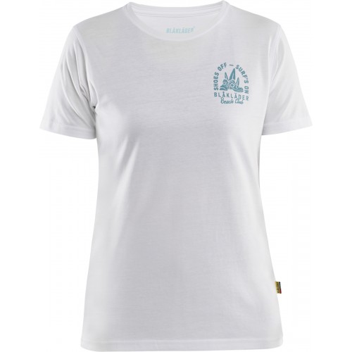 T-shirt Blåkläder Beach Club Dam