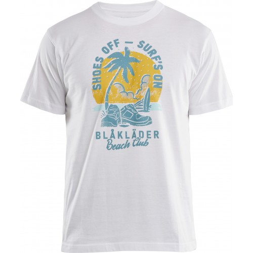 9418 T-shirt Blåkläder Beach Club
