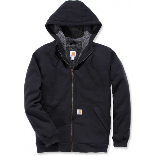 Sherpa-lined Midweight Full-zip Sweatshirt