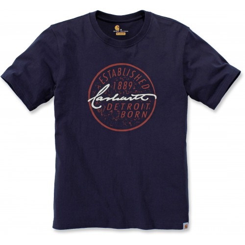 Workwear Detroit Born Logo Short-sleeve T-shirt