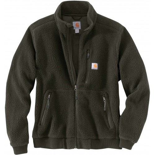 Relaxed Fit Fleece Jacket