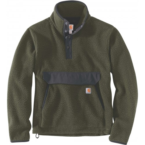 Relaxed Fit Fleece Pullover
