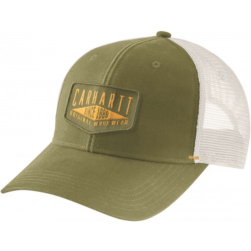 Canvas Workwear Patch Cap