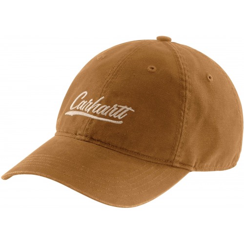 Canvas Script Graphic Cap