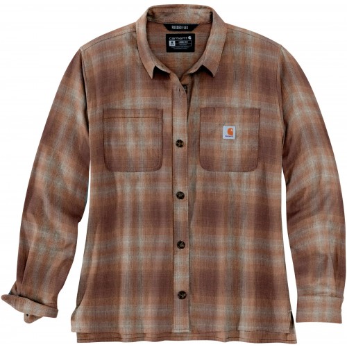 Midweight Flannel L/s Plaid Shirt