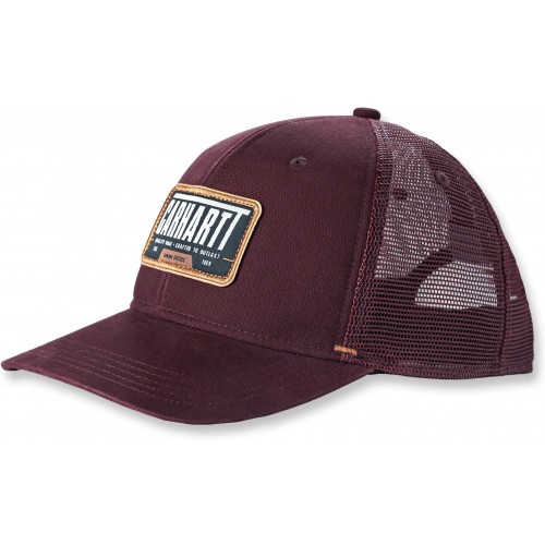 Canvas Mesh-back Graphic Cap