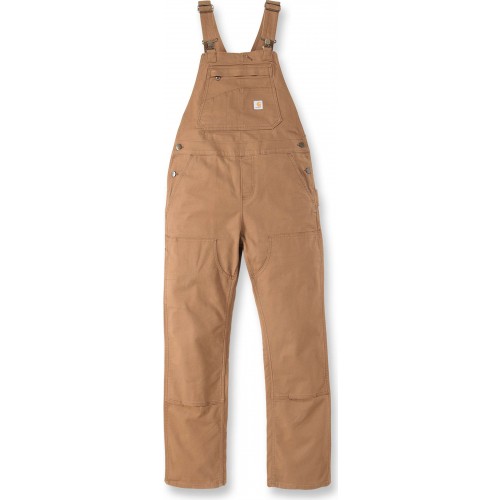 Stretch Canvas Double Front Overalls