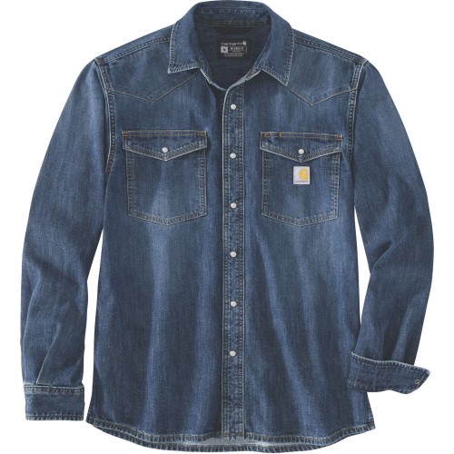 Montana Relaxed Fit Midweight Denim Long-Sleeve