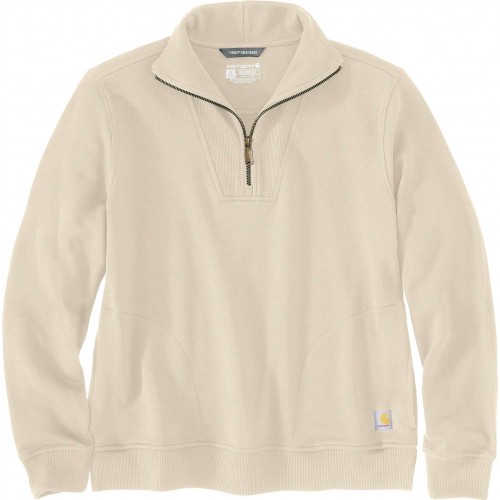 Relaxed Fit Midweight Half-Zip Sweatshirt