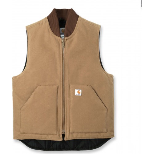 V01 insulated rib collar vest
