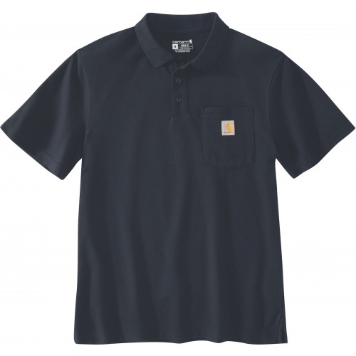 Loose Fit Midweight Short-Sleeve Pocket Polo