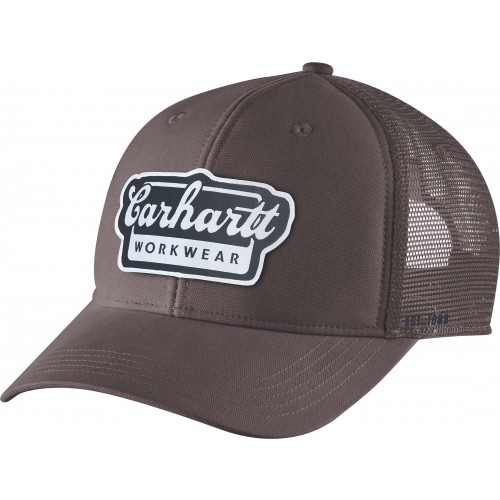 Rugged Flex® Twill Mesh-Back Script Patch Cap