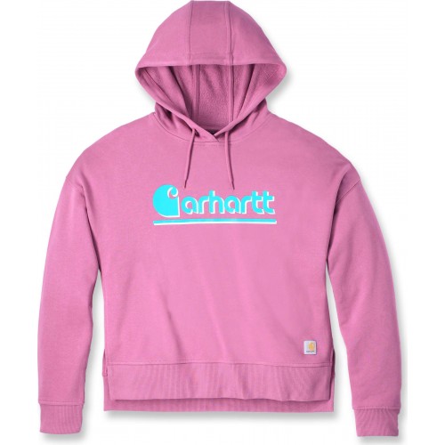 Tencel™ Fiber Series Loose Fit Fall Graphic Hooded Sweatshirt