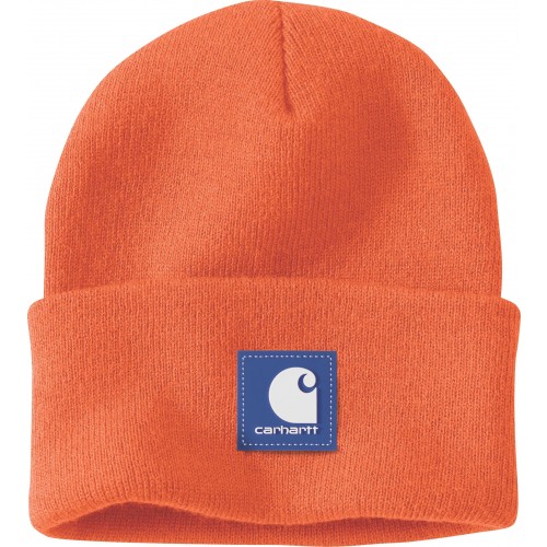 Rubber Patch Watch Cap Beanie