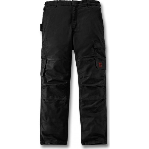 FR Relaxed Straight Steel Rugged Flex™ Canvas Multi-Norm Double-Front Multi-Cargo Dungaree