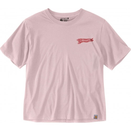 TENCEL™ Fiber Series Loose Pennant Flag T-Shirt Dam