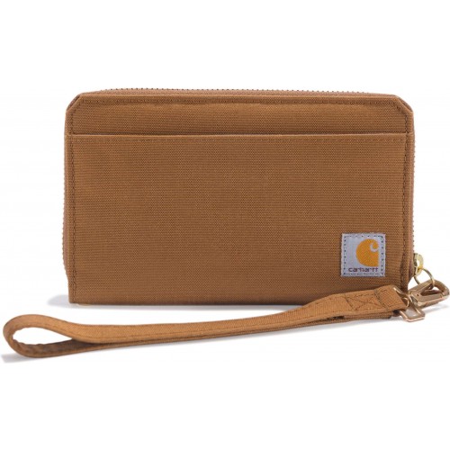 Nylon Duck Lay-flat Clutch Wallet