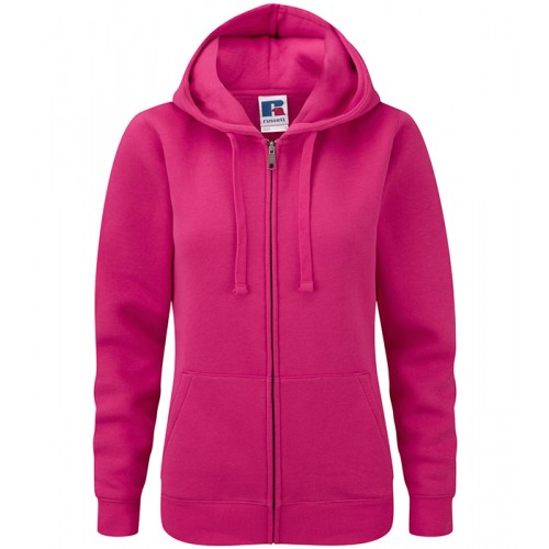 Ladies Authentic Zipped Hood Sweat