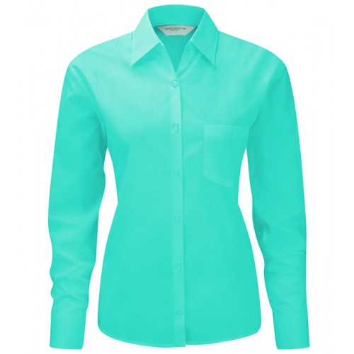 Ladies Ls Easy Cary Poplin