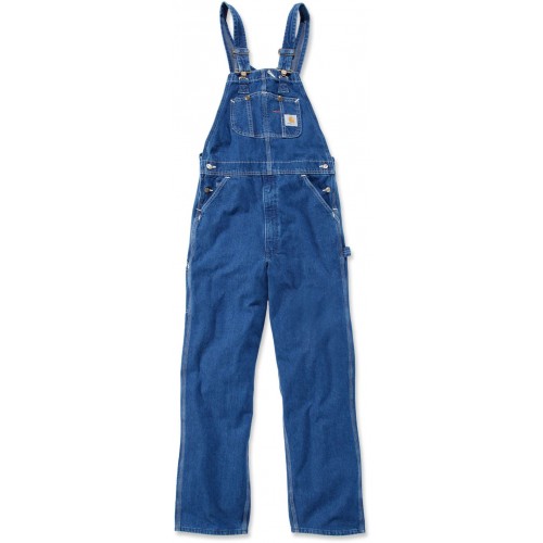 Washed Denim Bib Overall